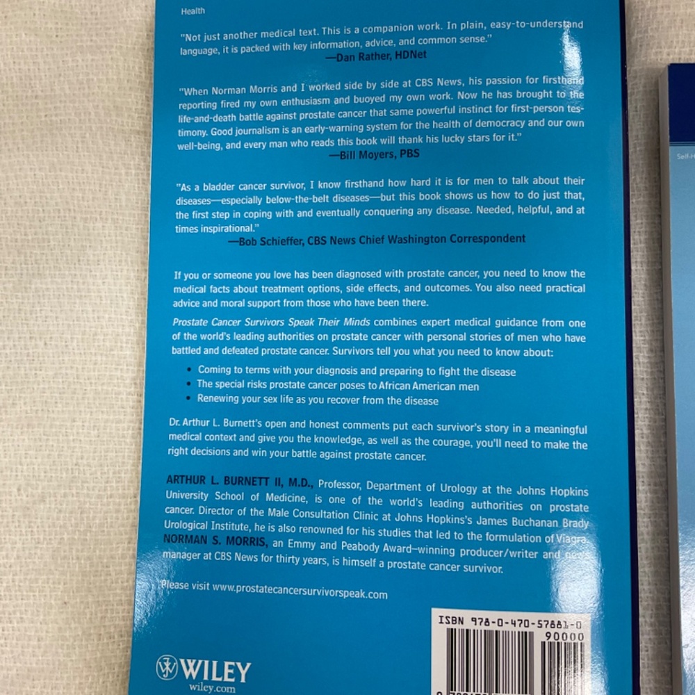 2 Books Prostate Cancer - Paperback - Picture 3 of 4